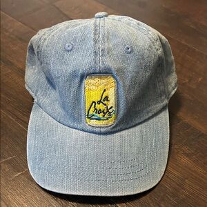 Denim La Croix Baseball Hat